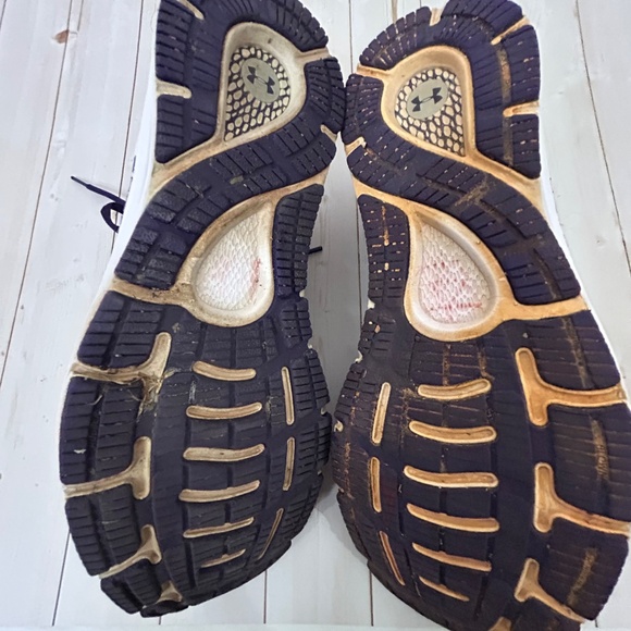 Under Armour HOVR Sonic Purple Mesh Running Shoes Men's - Picture 4 of 11